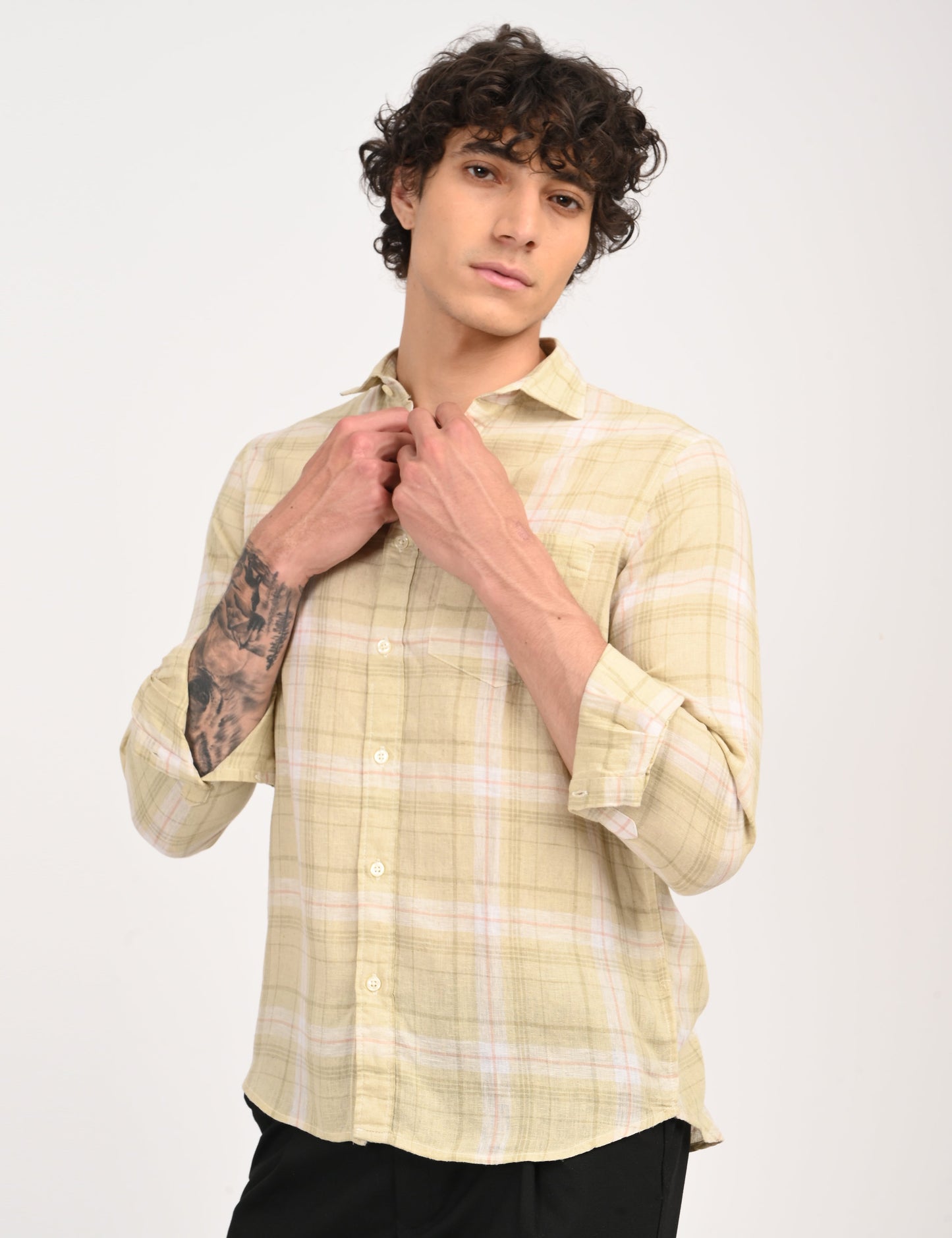 Com Cotton Premium - Cream - Light Weight