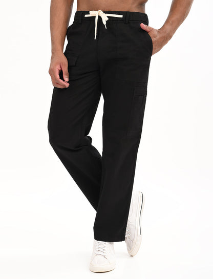 Alma Black Cargo - 7 Pockets