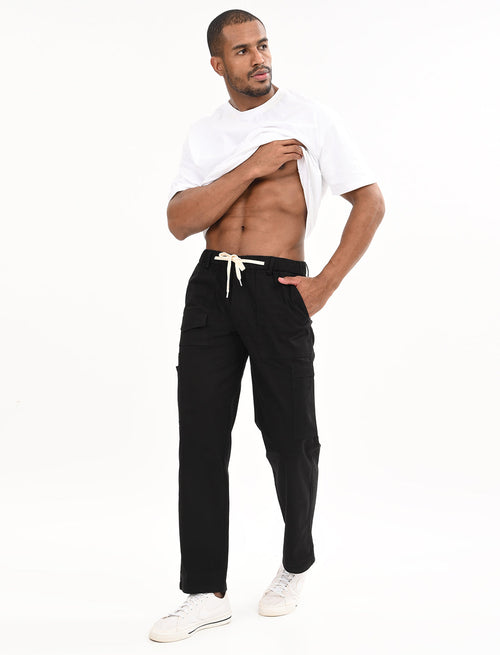 Alma Black Cargo - 7 Pockets