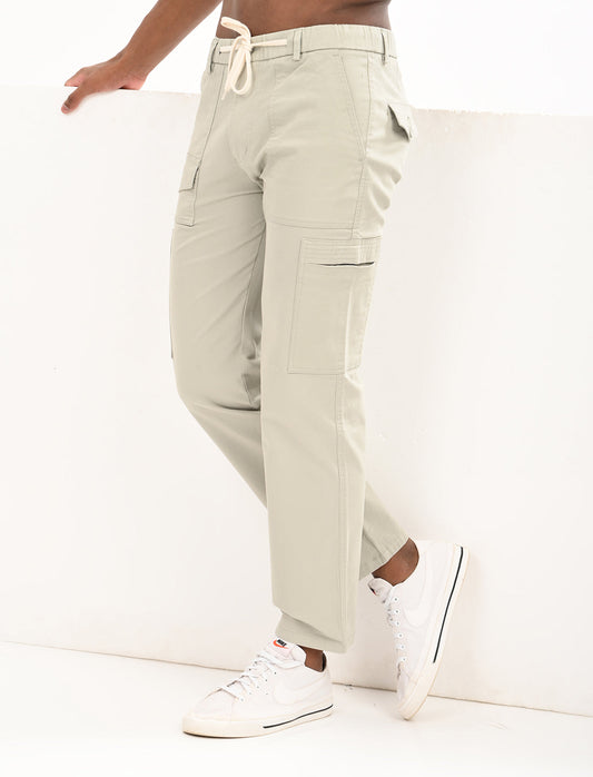 Alma Ivory Cargo - 7 Pockets