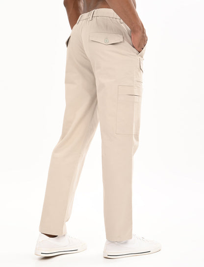 Alma Beige Cargo - 7 Pockets