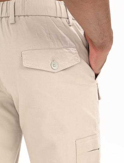 Alma Beige Cargo - 7 Pockets