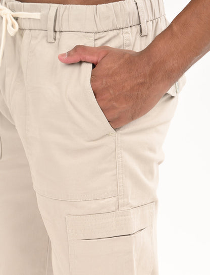 Alma Beige Cargo - 7 Pockets