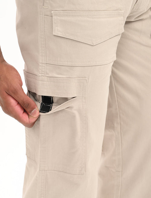 Alma Beige Cargo - 7 Pockets