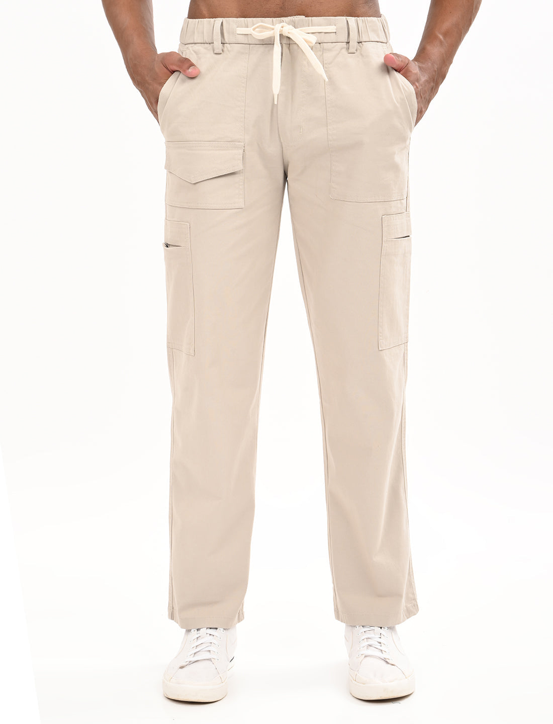 Alma Beige Cargo - 7 Pockets