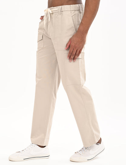 Alma Beige Cargo - 7 Pockets