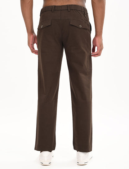 AYRA Choco Brown - Baggy Cargos