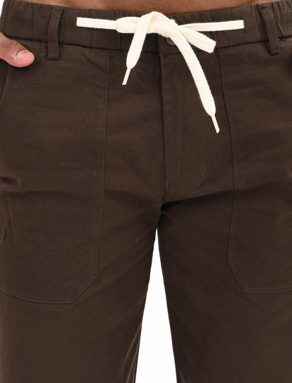 AYRA Choco Brown - Baggy Cargos