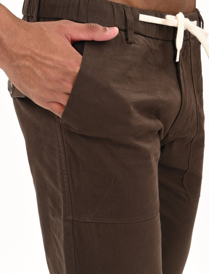AYRA Choco Brown - Baggy Cargos