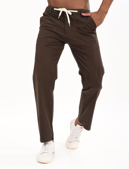 AYRA Choco Brown - Baggy Cargos