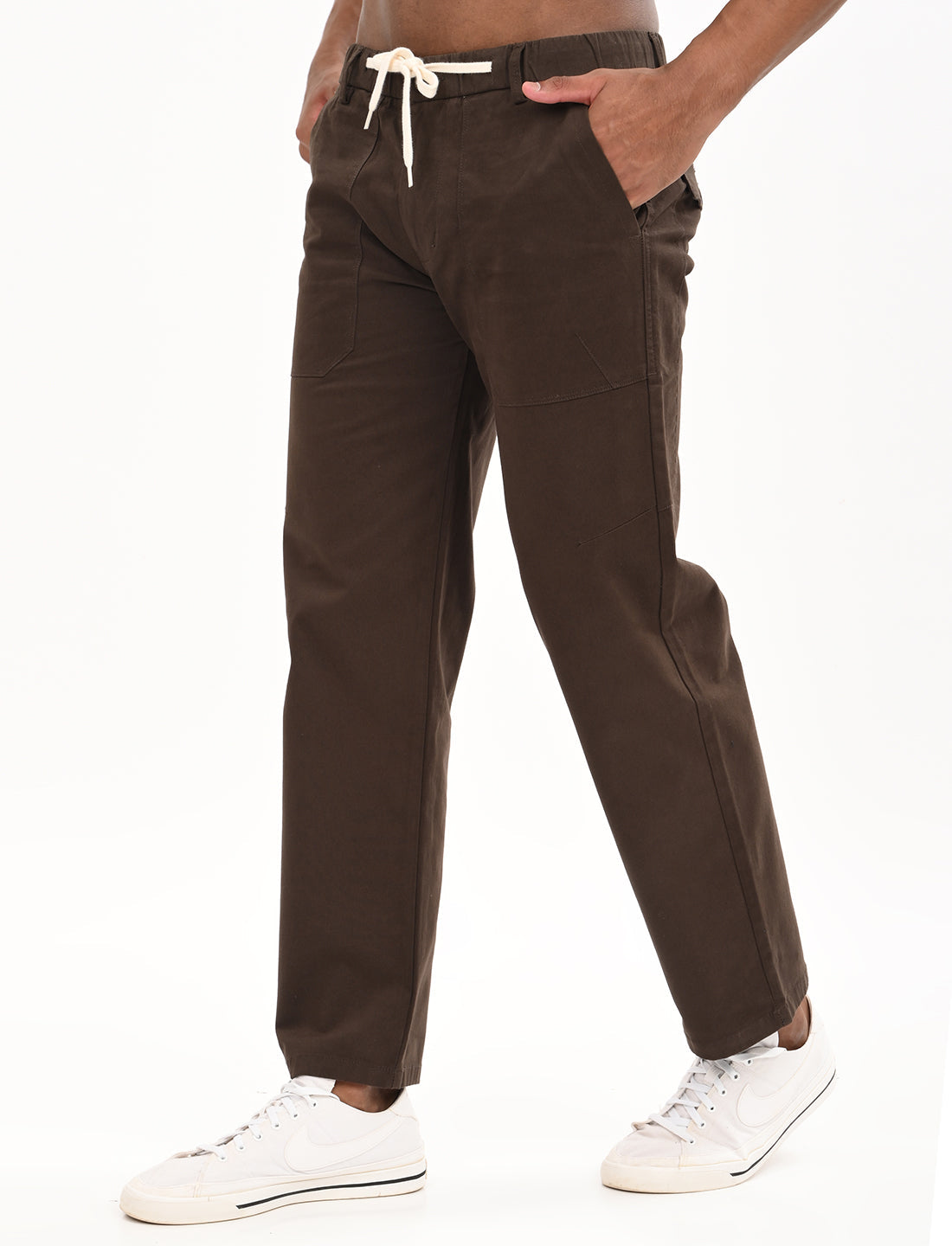 AYRA Choco Brown - Baggy Cargos