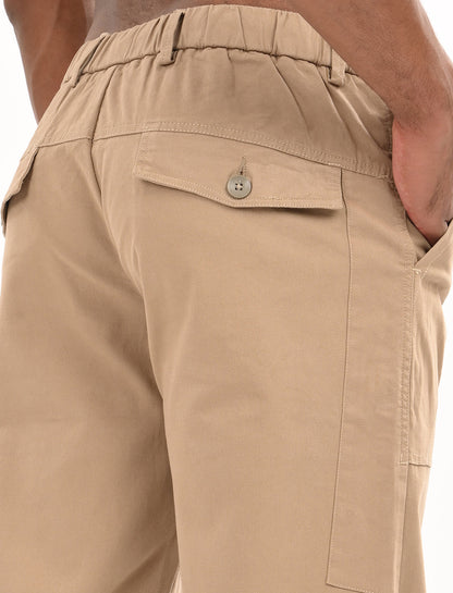 AYRA Beige Baggy Cargos