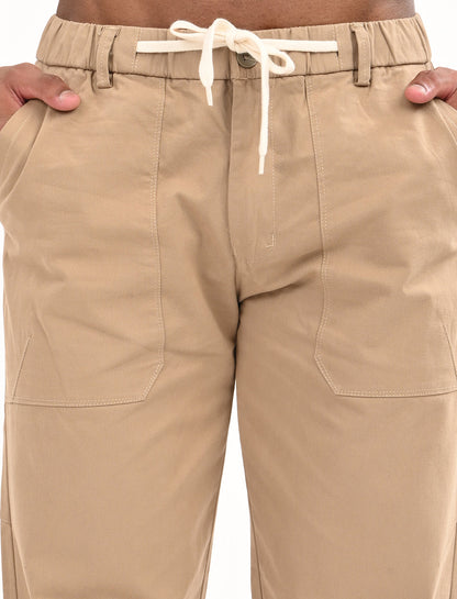AYRA Beige Baggy Cargos