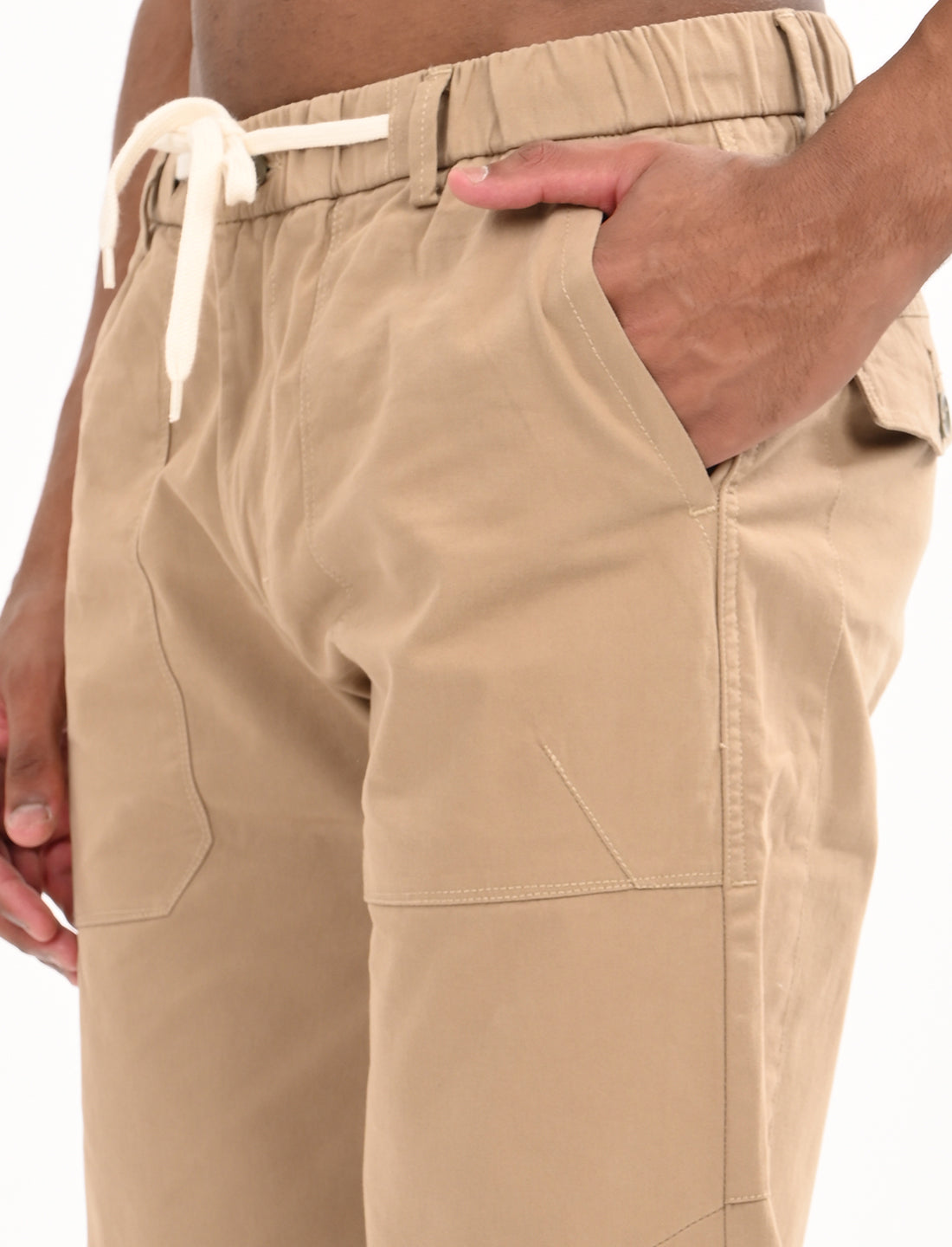 AYRA Beige Baggy Cargos