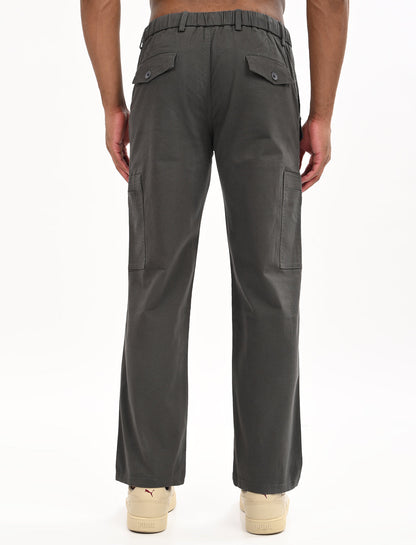 Alma Dark Grey Cargo - 7 Pockets