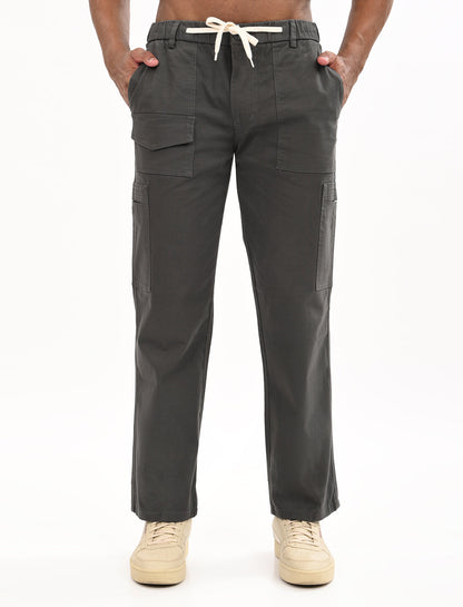 Alma Dark Grey Cargo - 7 Pockets