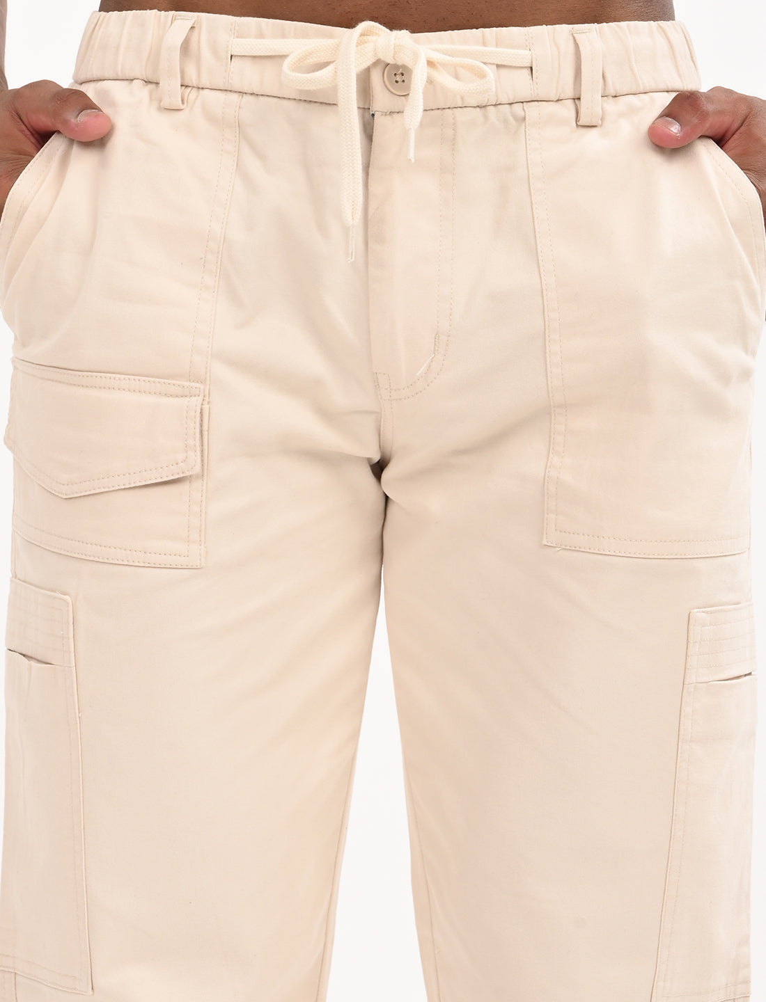 Alma Cream Cargo - 7 Pockets