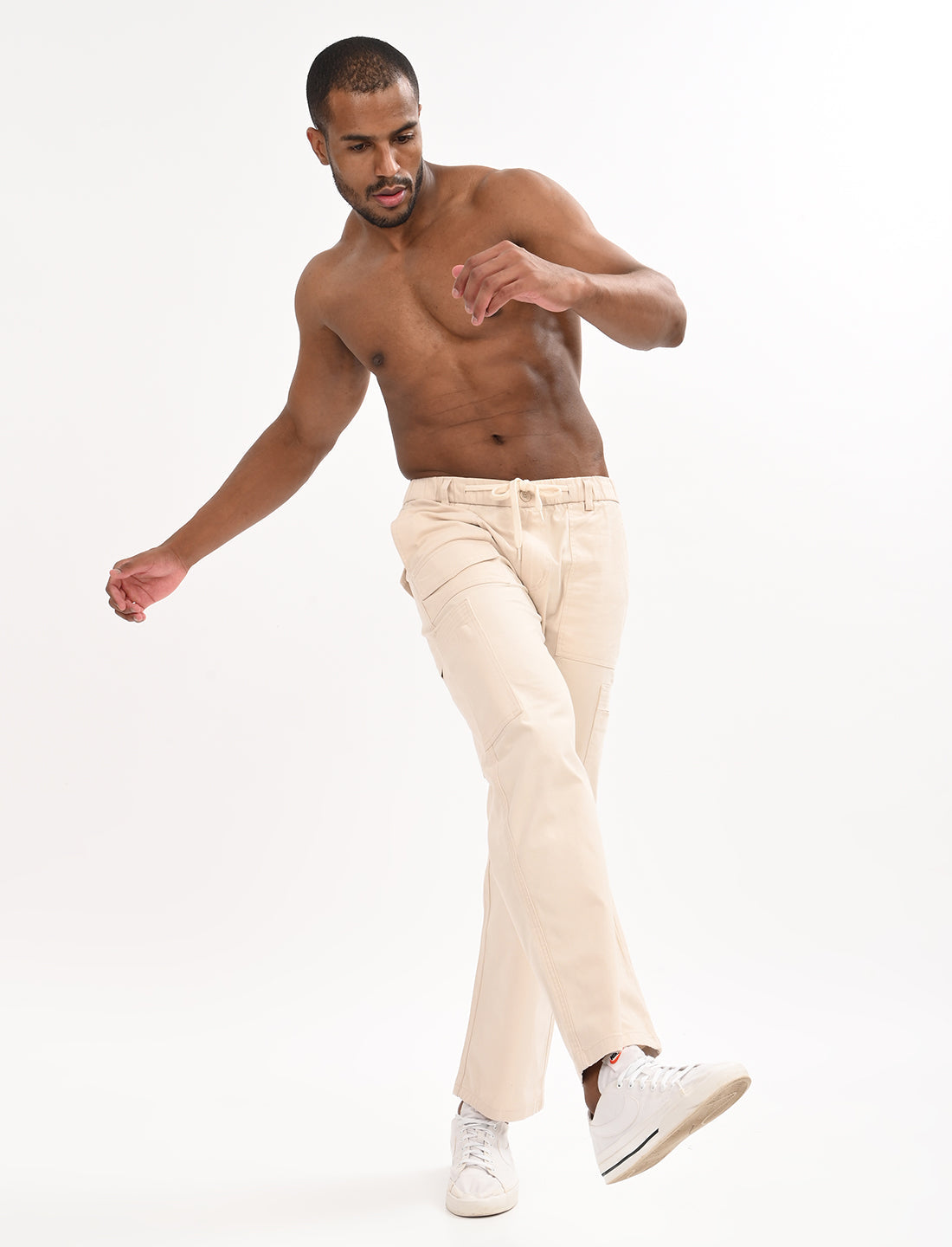 Alma Cream Cargo - 7 Pockets