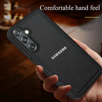 Samsung Galaxy S23 FE 5G Vintage Leather Stitched Protective Case