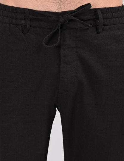 Black Linen : Casual Cool