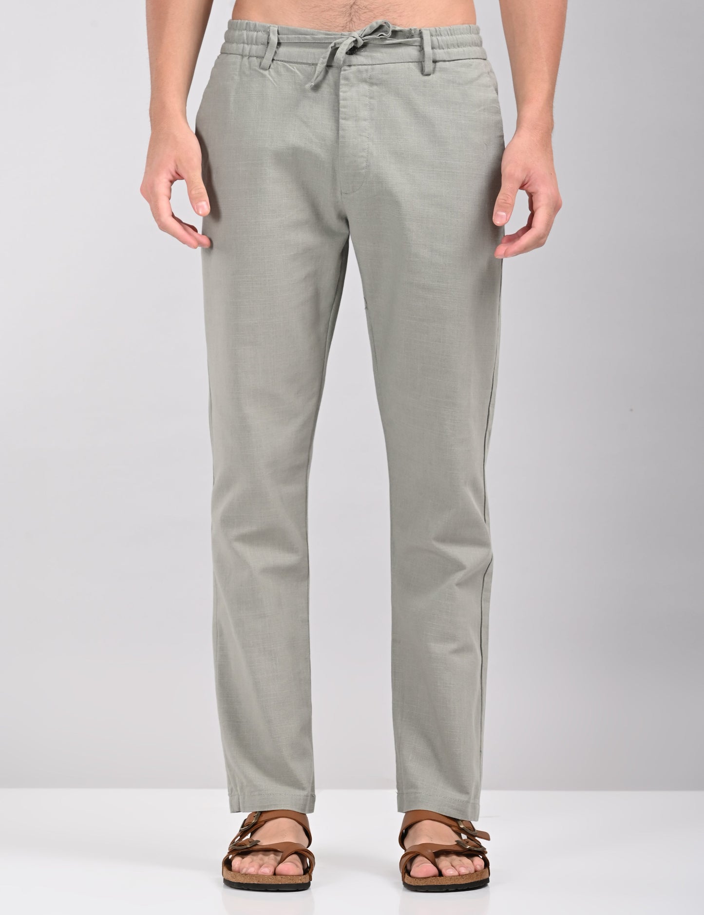 Ash Grey Linen: Casual Cool