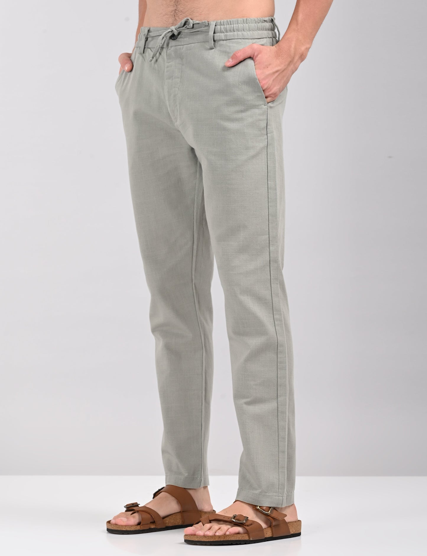 Ash Grey Linen: Casual Cool