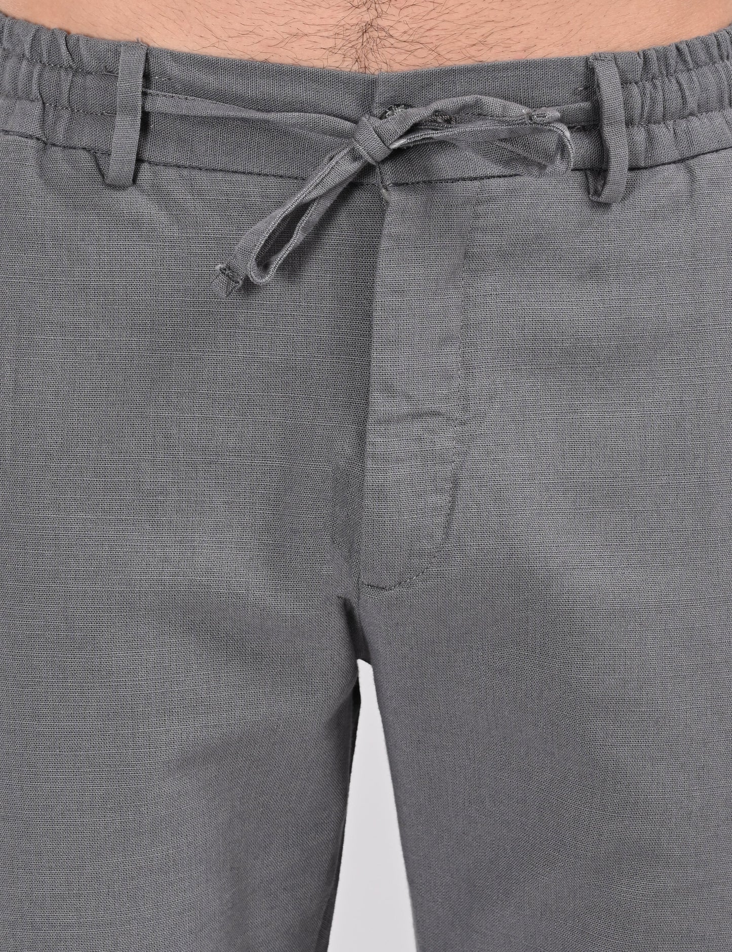 Grey Leisure Linen: Casual Cool