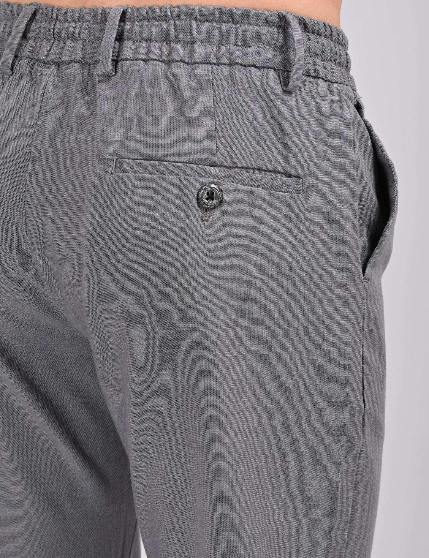 Grey Leisure Linen: Casual Cool