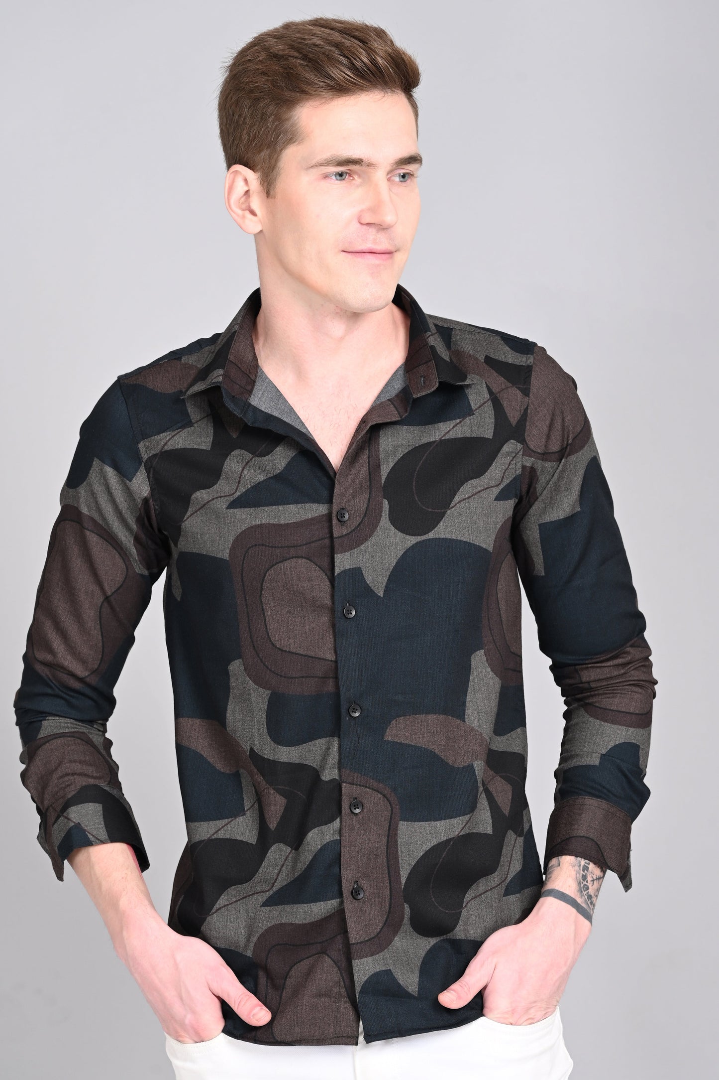 Army GY Bold & Vibrant: Printed