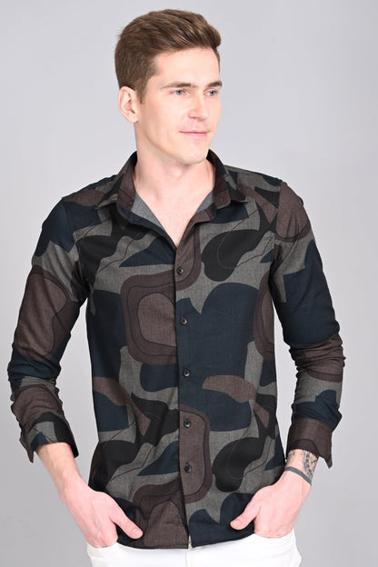 Army GY Bold & Vibrant: Printed