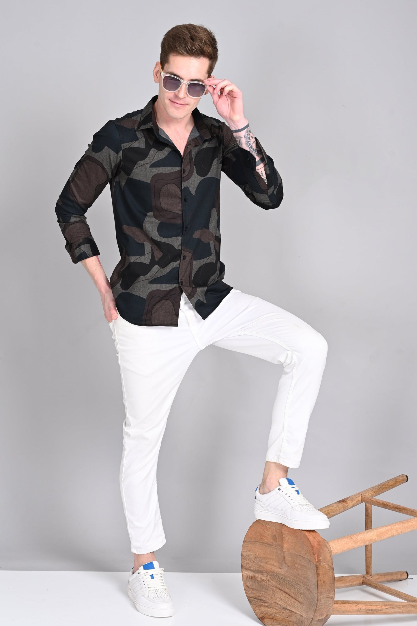 Army GY Bold & Vibrant: Printed