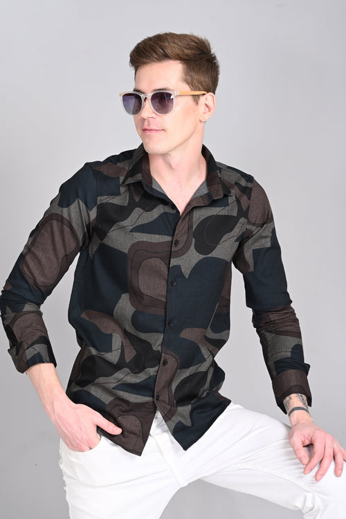 Army GY Bold & Vibrant: Printed