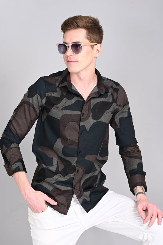 Army GY Bold & Vibrant: Printed
