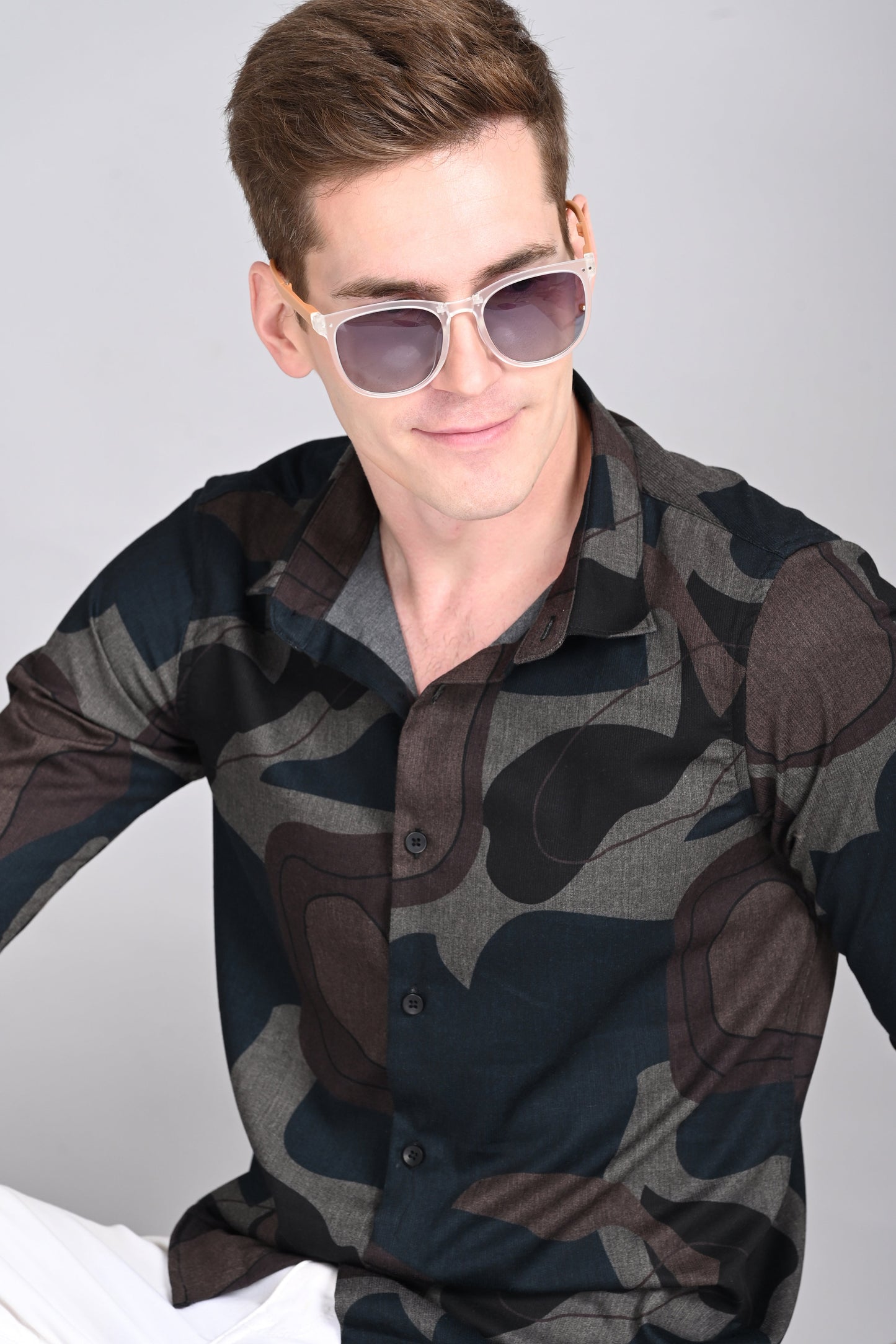 Army GY Bold & Vibrant: Printed