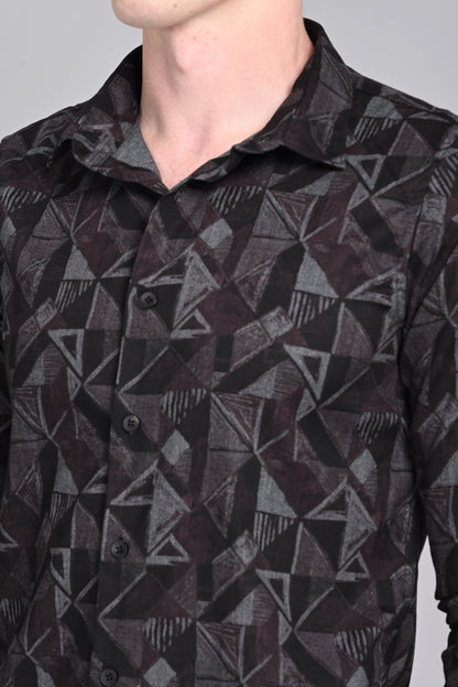 RedBrown Pyramid Bold & Vibrant: Printed