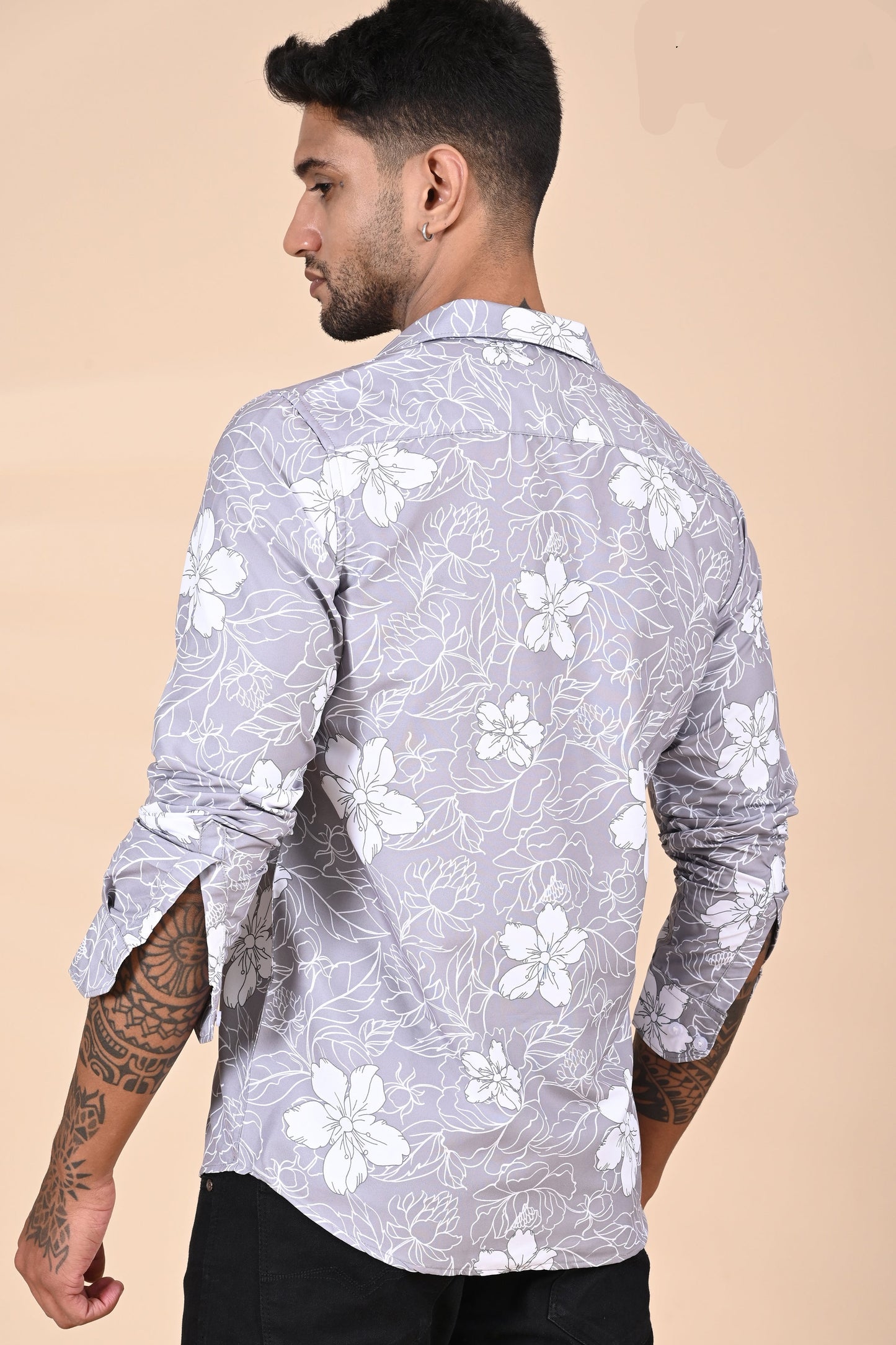 Lite Grey Digital Print