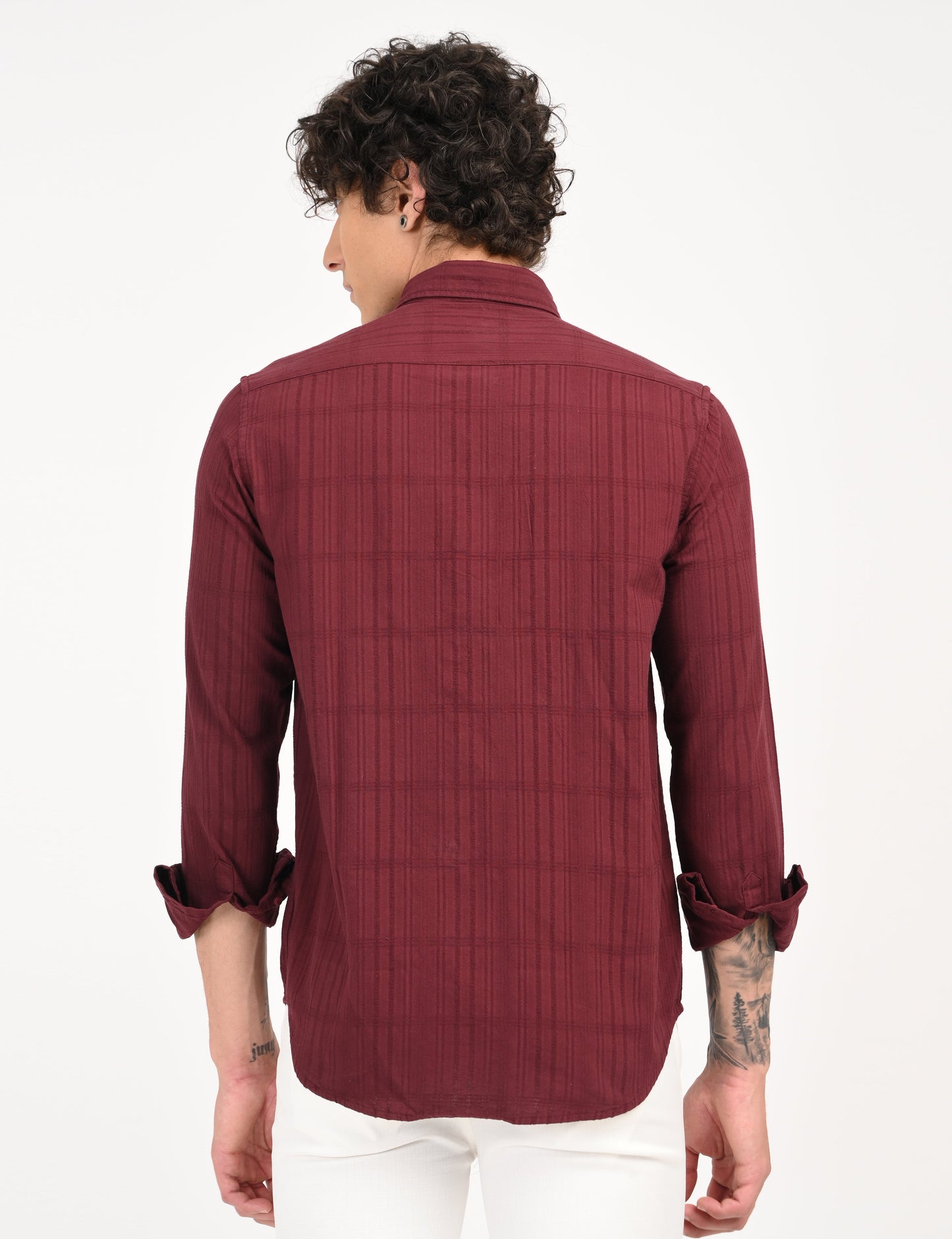 Snow Cotton - Maroon