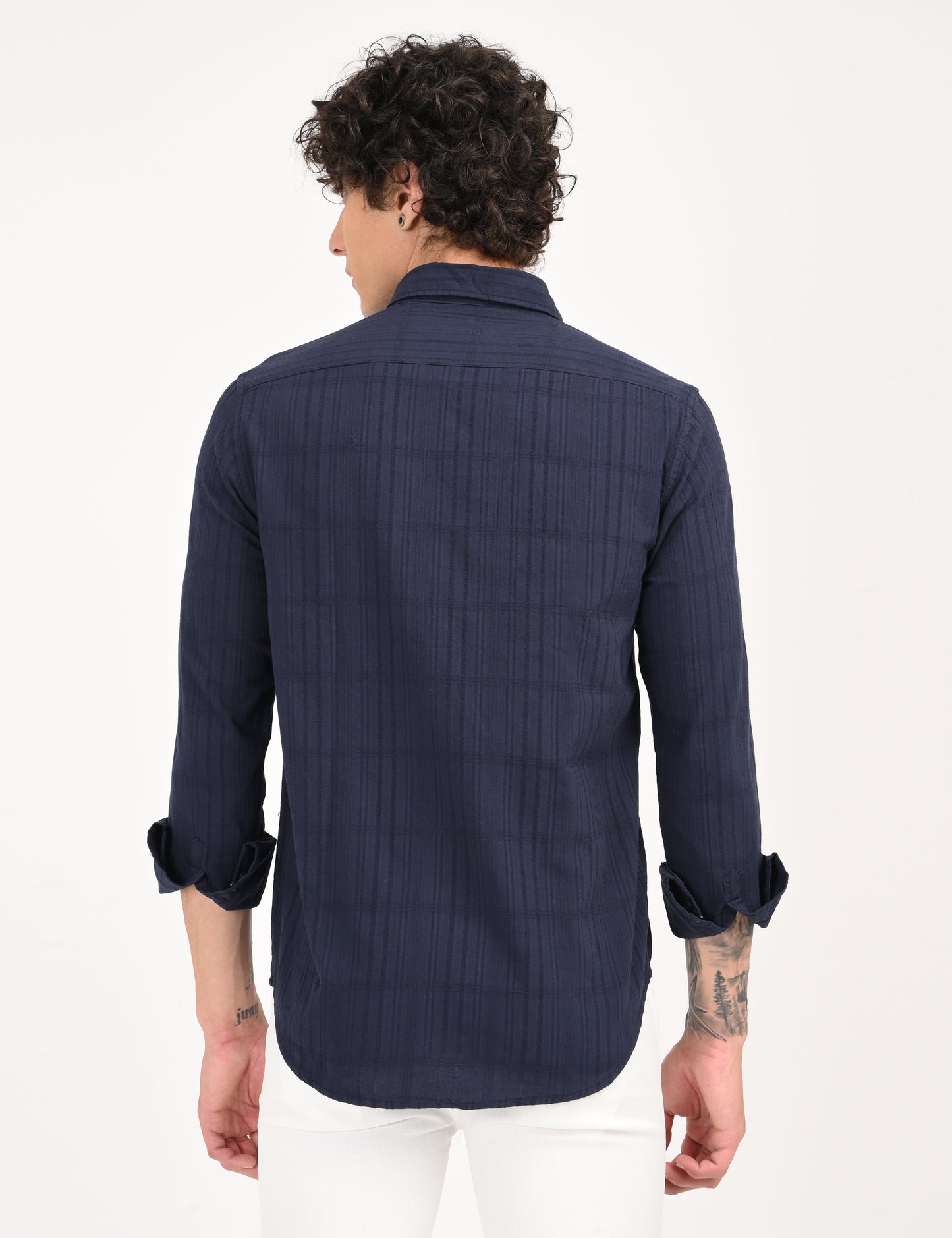 Snow Cotton - Navy Blue