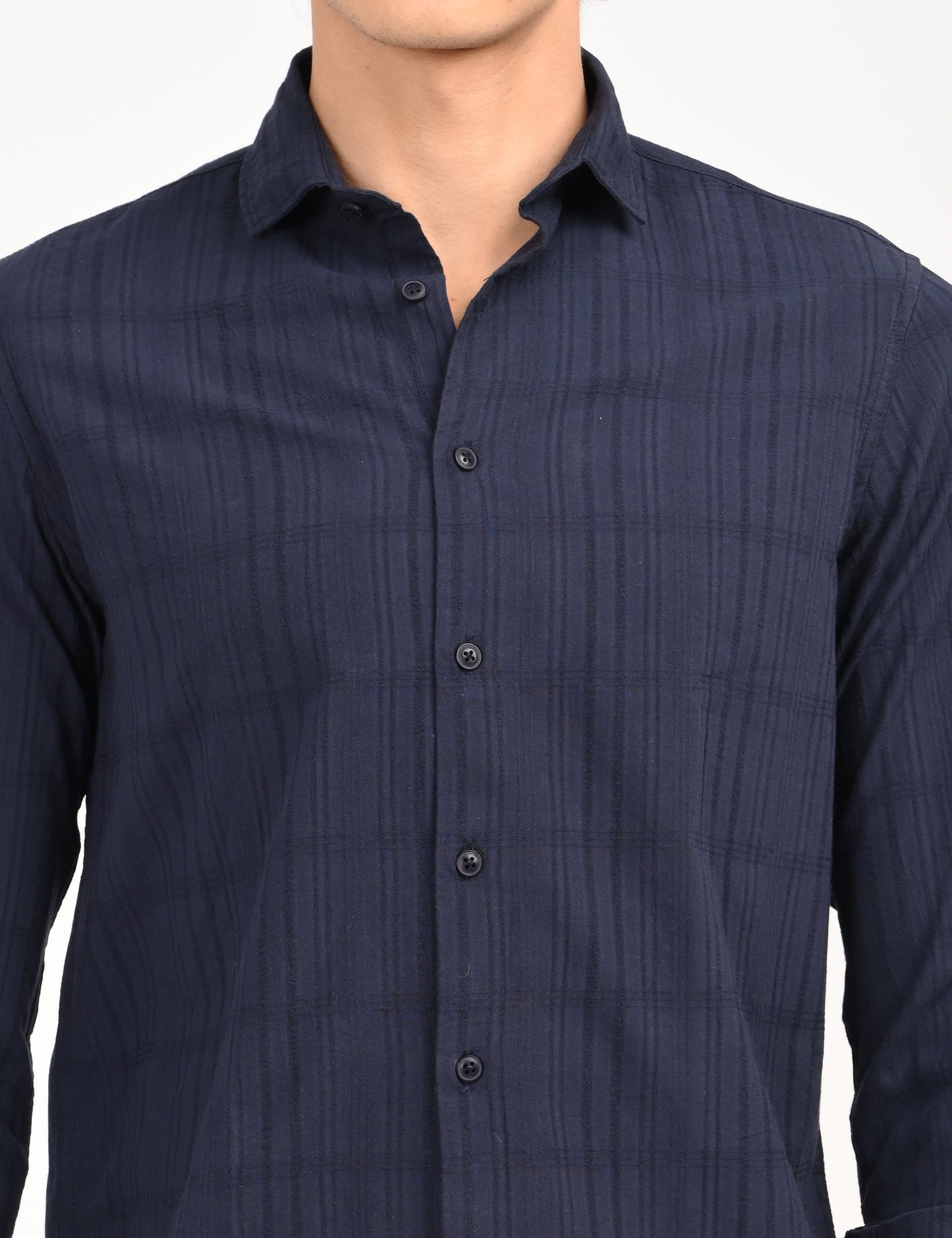 Snow Cotton - Navy Blue