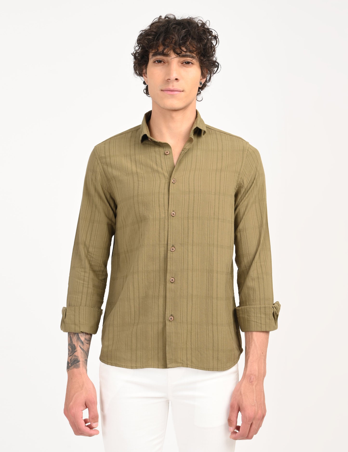 Snow Cotton - Bottle Green