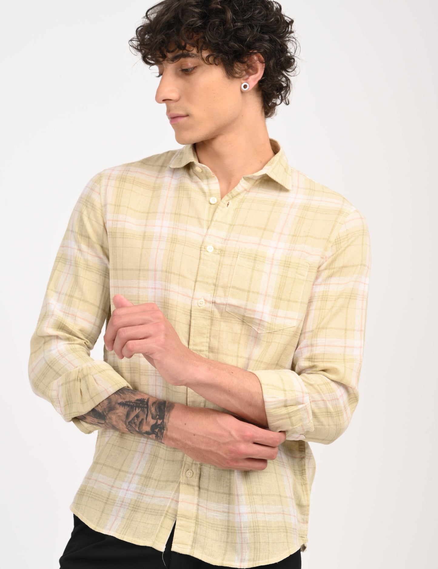 Com Cotton Premium - Cream - Light Weight