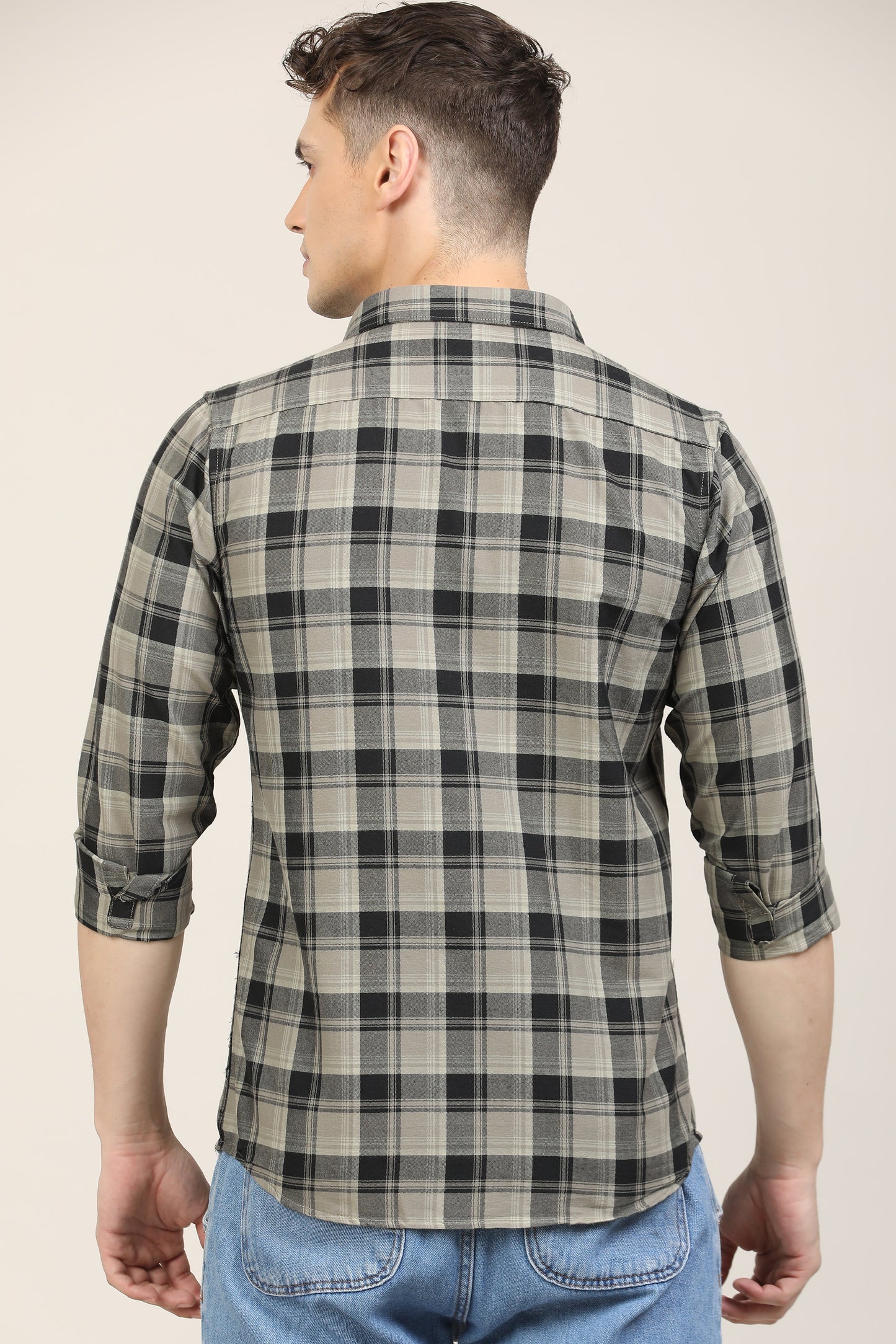 Charcoal Checks Shirt