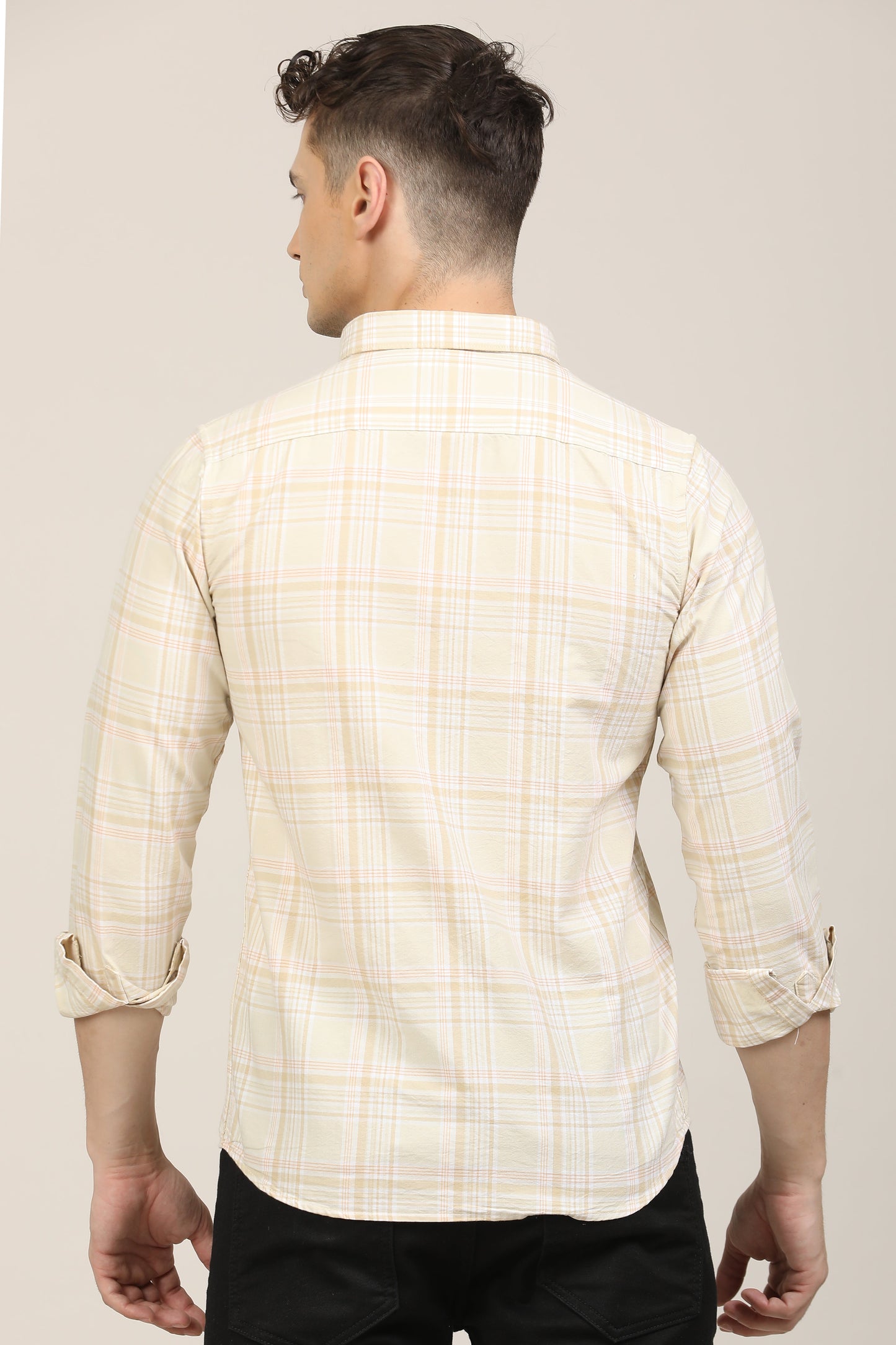 Cream Checks Shirt
