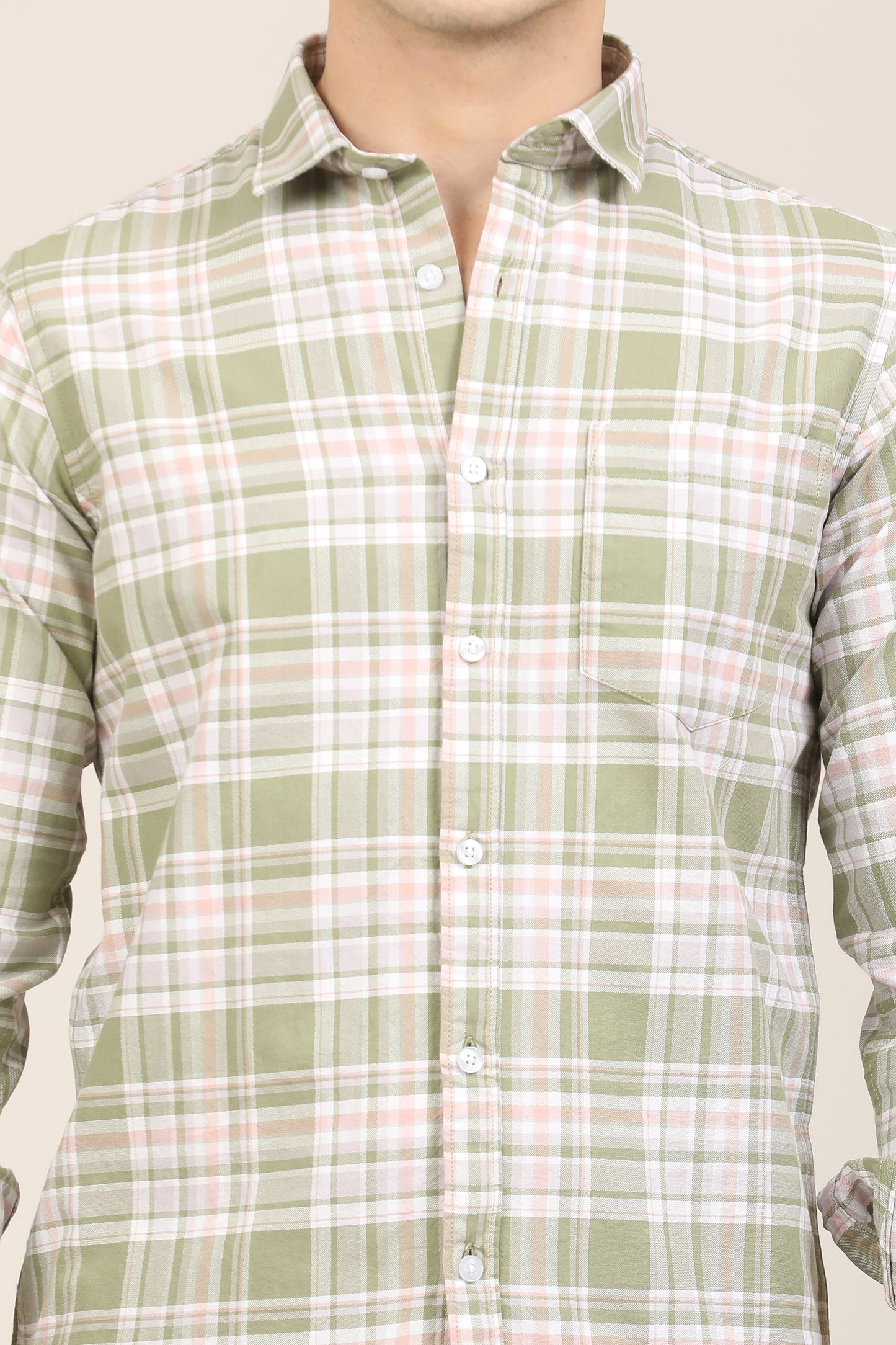 Green Checks Shirt