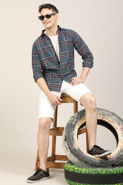 Blue Checks Shirt