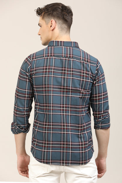 Blue Checks Shirt
