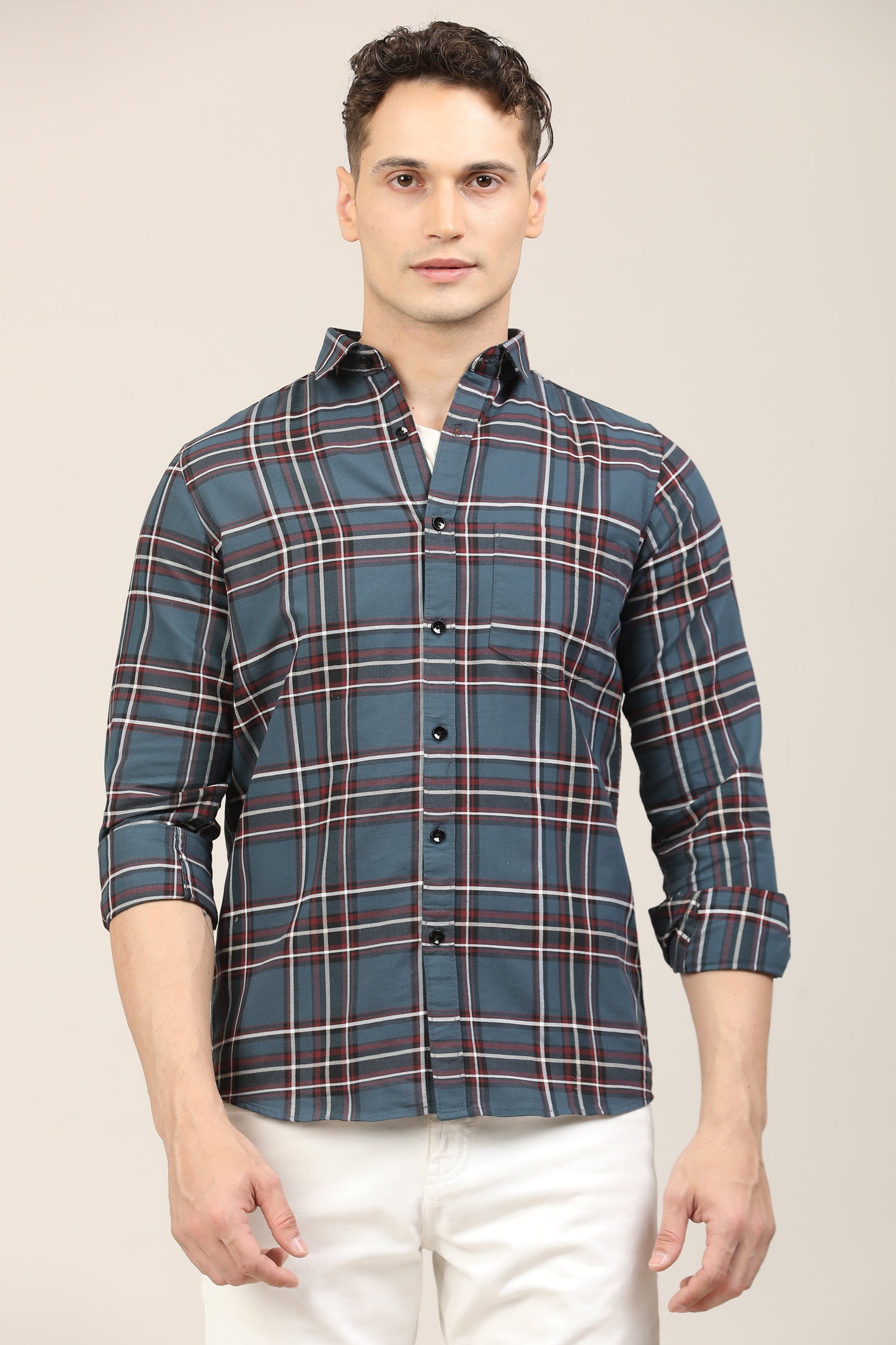 Blue Checks Shirt