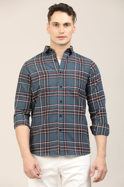 Blue Checks Shirt