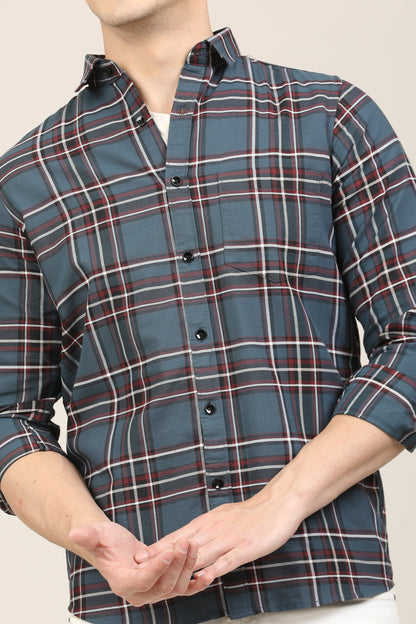 Blue Checks Shirt