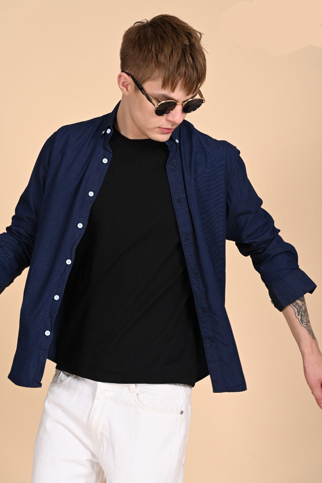 Oversized Denim Shirt